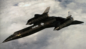 The A-12 aircraft [Pin It] The A-12 aircraft, one of several vehicles developed under the OXCART program that purportedly sparked UFO sightings.